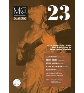 Mestres Catalans Antics vol. 23 - Música eclesiàstica del fons de la basílica de Santa Maria d’Igualada